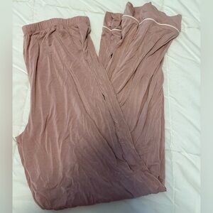 Willow & Co light pink bamboo pj pants size L/XL